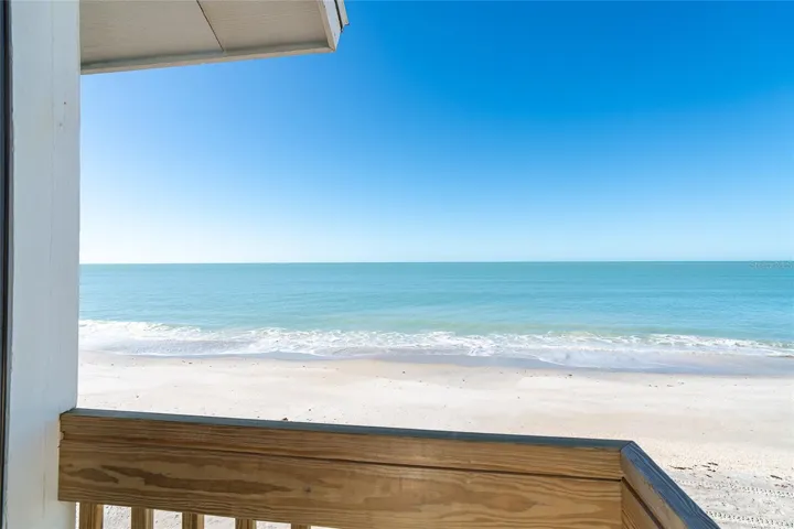 View of Beach and Gulf.