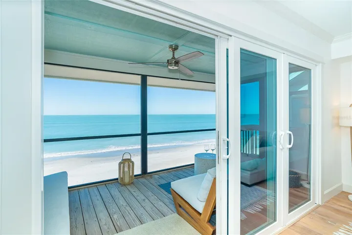 Deck and View of Gulf.