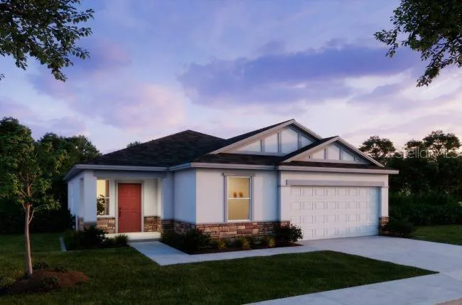 Artist Rendering at Dusk