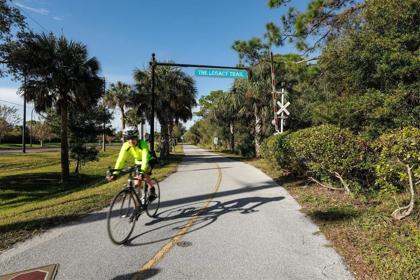 Legacy trail is nearby