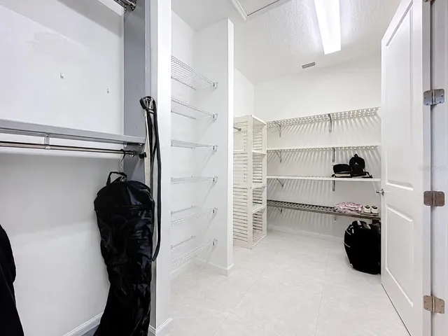 Master closet