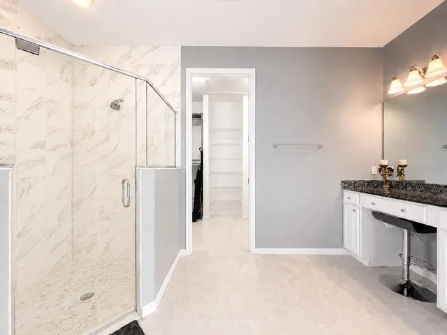 Master bathroom