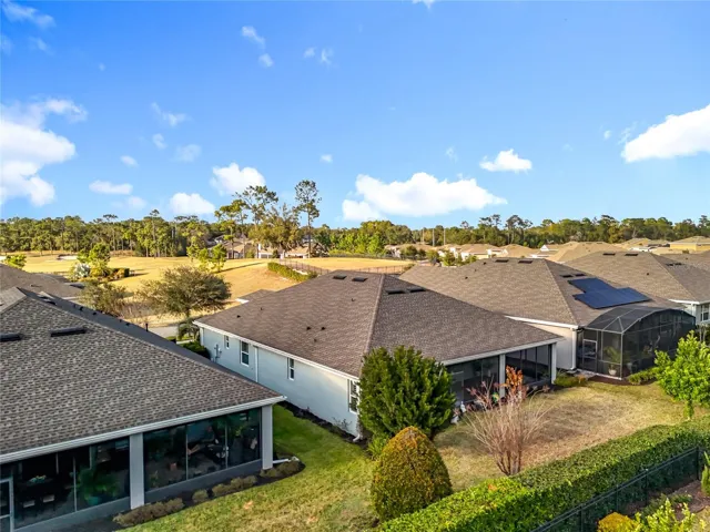 Aerial-rear of home