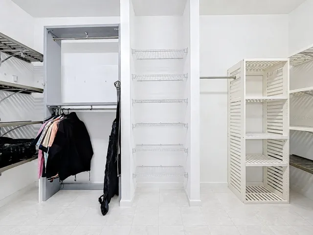 Master closet
