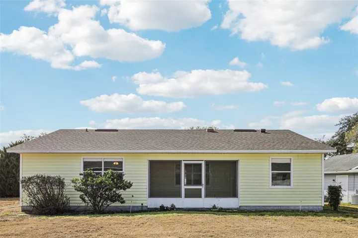 Back of the house.