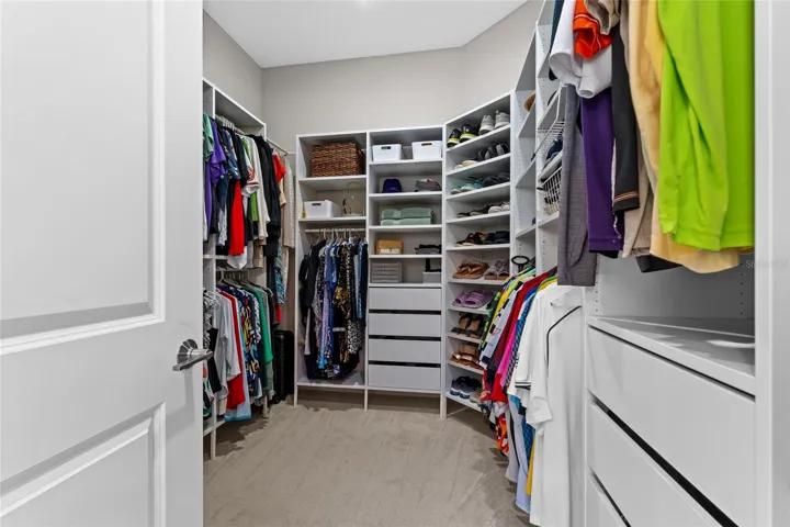 Primary Walk-In Closet