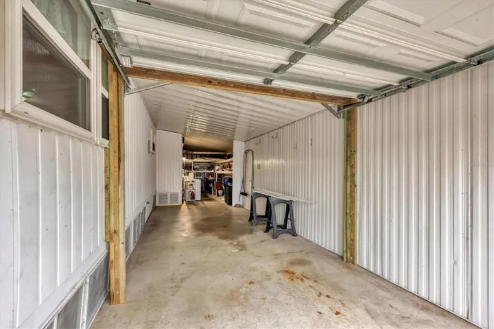 One car garage/ Laundry room/storage