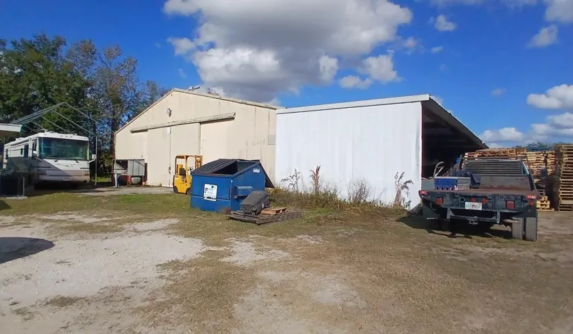 Large Warehouse and Covered Storage area