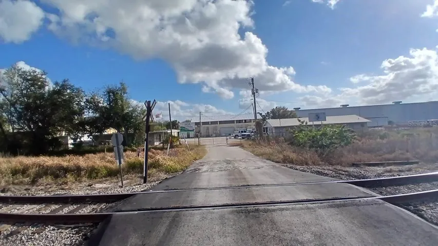 Stop at the railroad crossing LOOK for trains