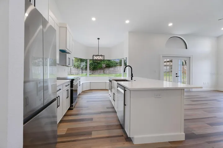 Kitchen with Stainless Steel Appliances