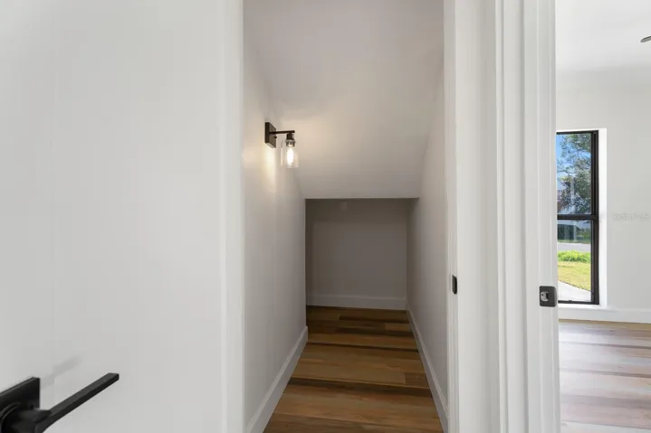 Storage under staris