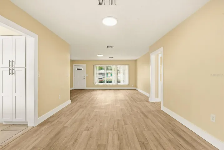 living and dining rooms