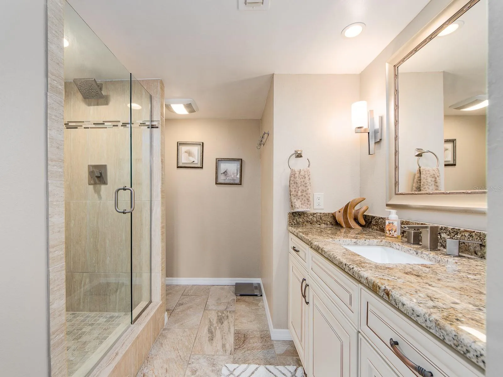 UPDATED BATHROOMS