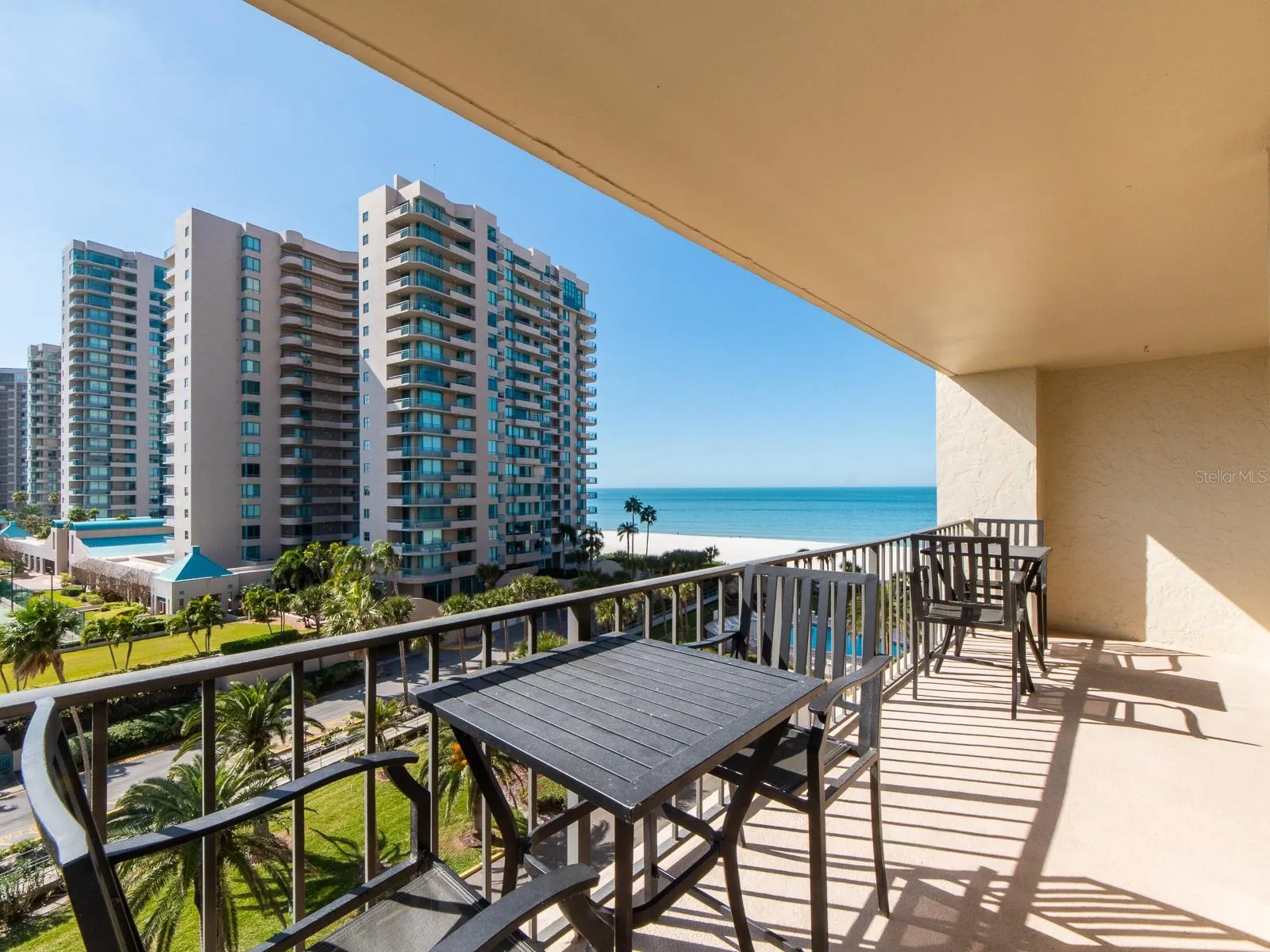 VIEW OF THE POOL AND THE GULF!