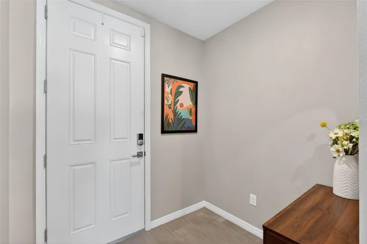 Foyer as you enter townhome