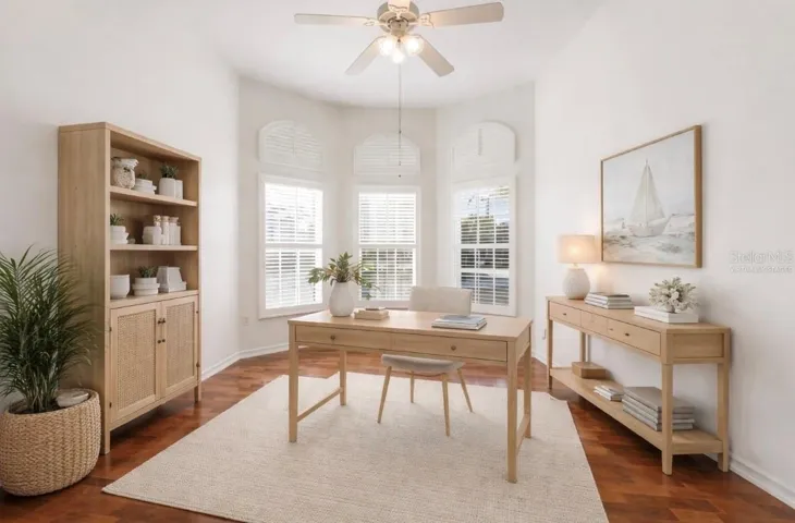 *VIRTUALLY STAGED BEDROOM 2/OFFICE