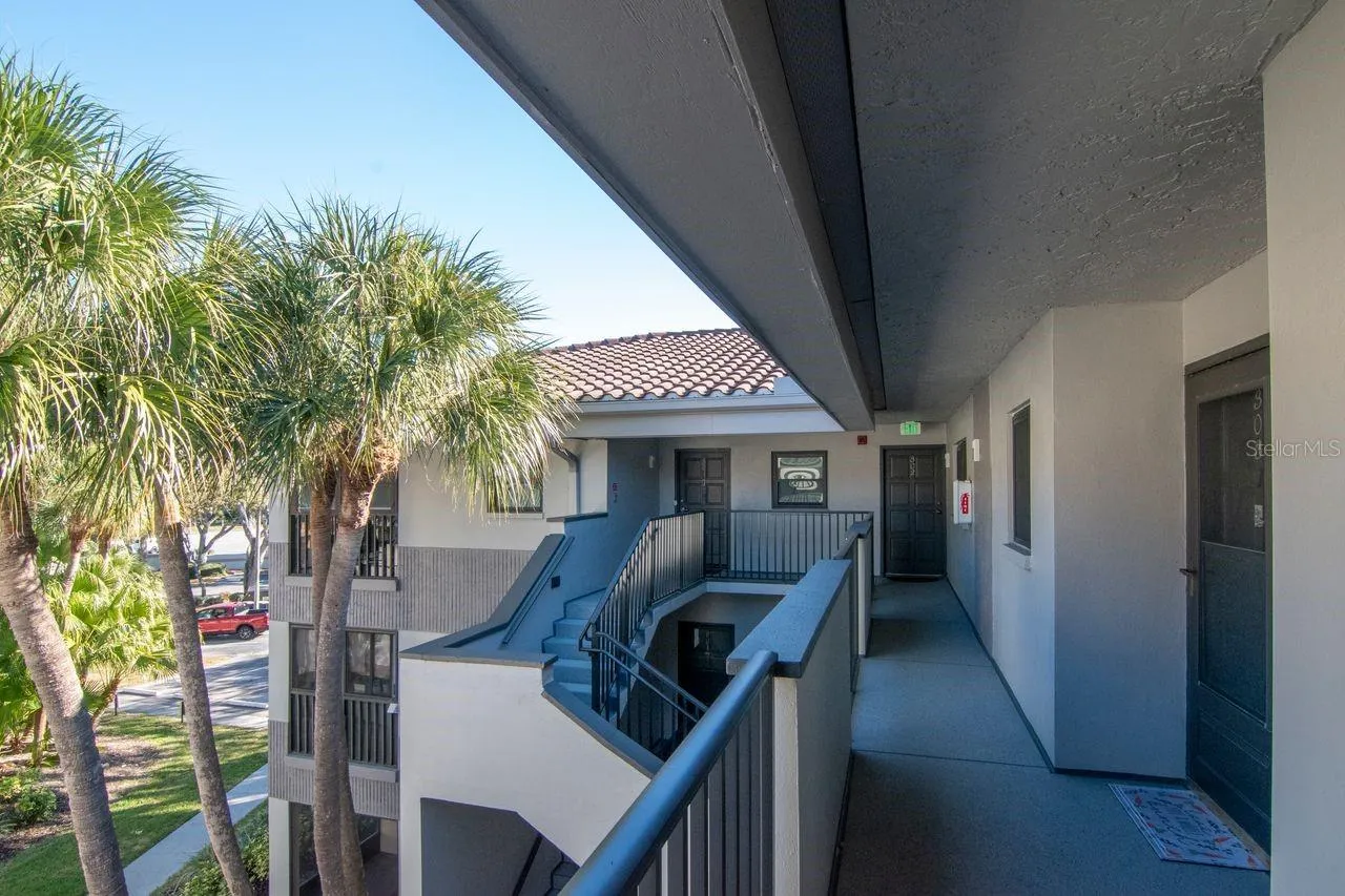 Top floor unit