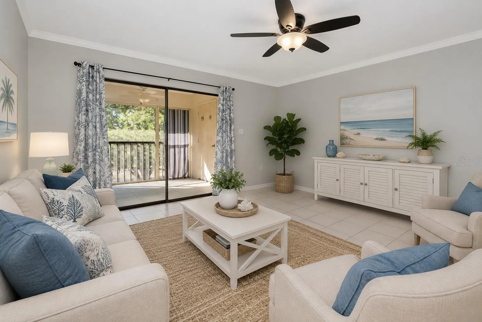 Virtually Staged - Living Room