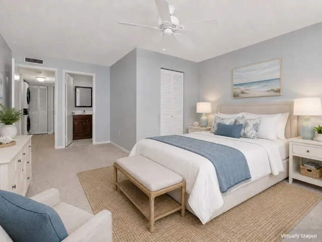 Virtually Staged - Primary Bedroom
