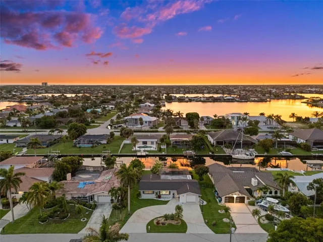 Aerial View in the Evening