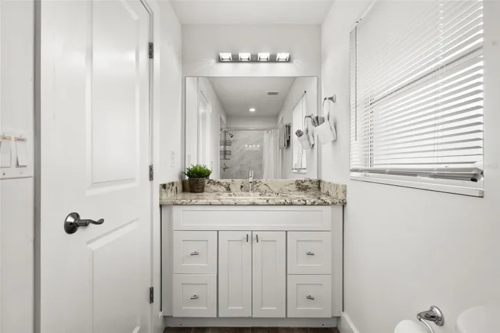 Lots of light in the Master Bath