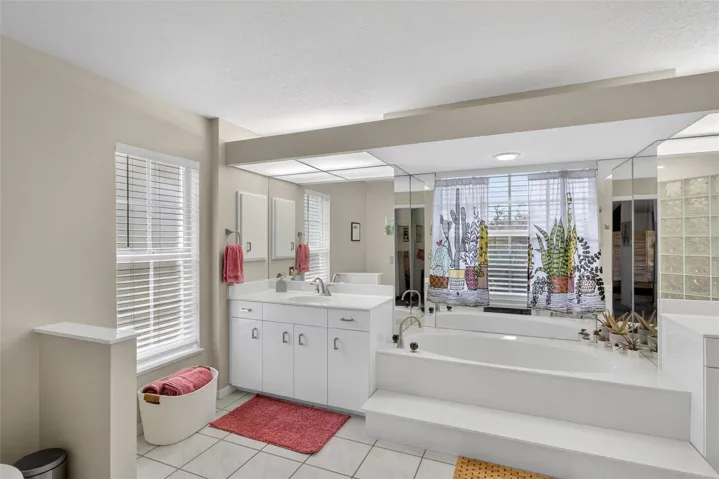 Primary Bath room Dual vanity sinks