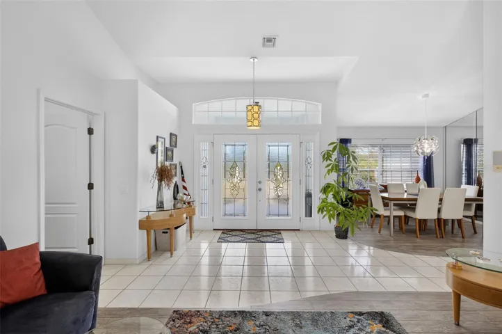 Front entrance from sitting room