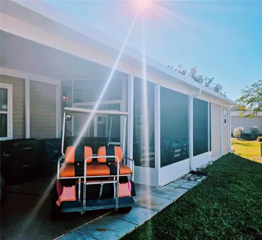 Lanai into screened patio