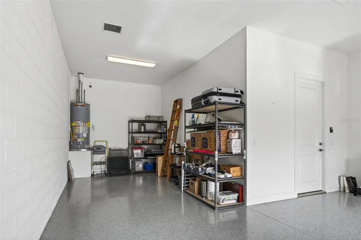 Extended garage area is 1oft. x 15 ft.
