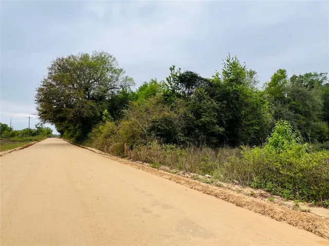 Left side of property