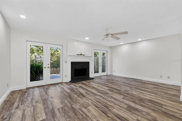 open concept living area