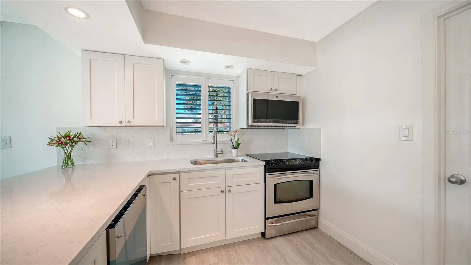Plantation Shutters in Kitchen!