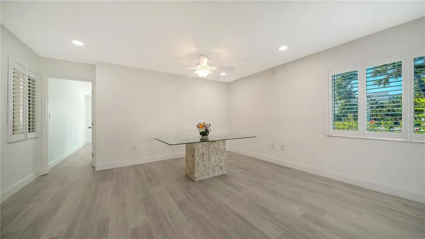 Dining Area and Entrance to Primary Suite