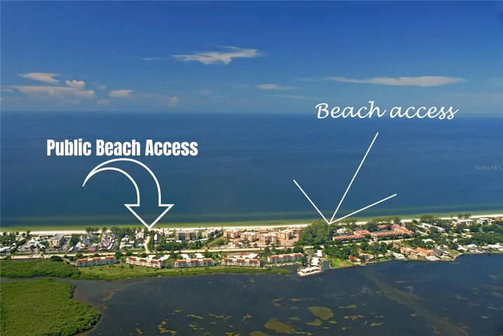 Both Deeded and Two Public Beach Accesses!
