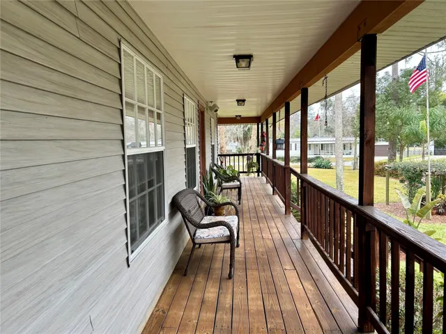 55730 Holiday Cir Front Porch Looking Towards Holiday Rd