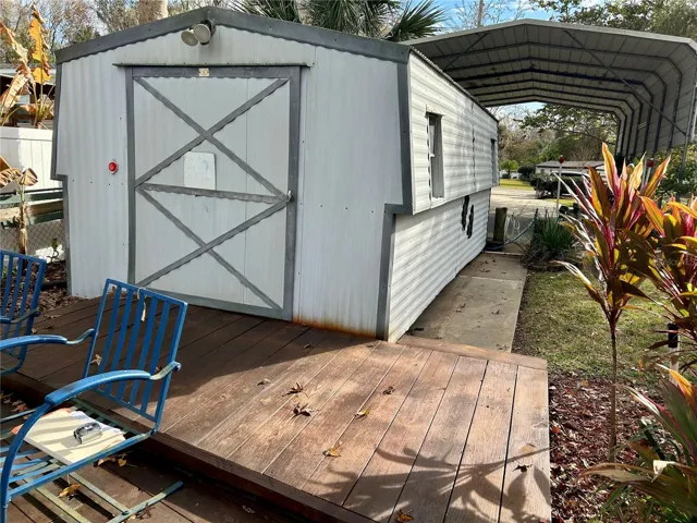 55730 Holiday Cir Deck Canalside @ Workshop Shed