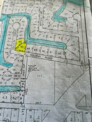 55730 Holiday Cir Lot Layout