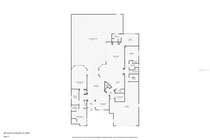 Downstairs floorplan