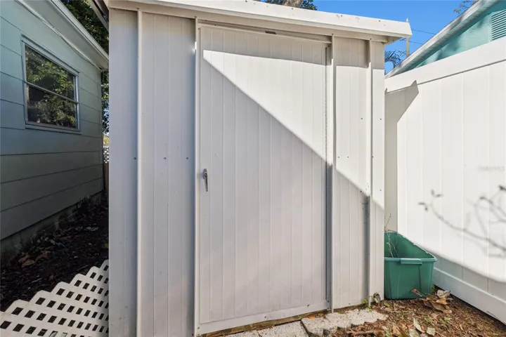 Extra outdoor storage