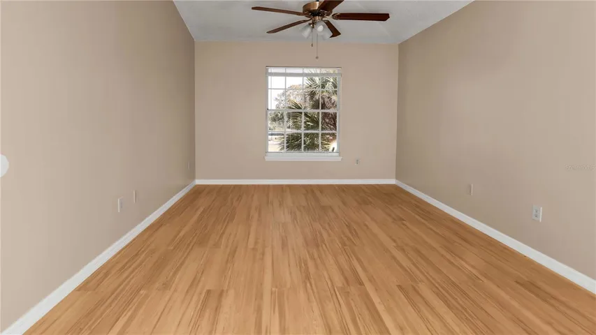 Upstairs Master Suite Looking from entrance to Remodeled Master Bath!  This is one of TWO Master Suites!