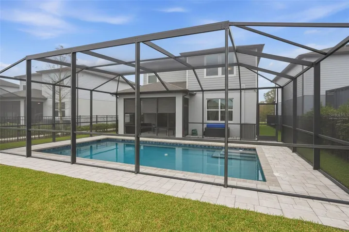 Virtually Staged Pool
