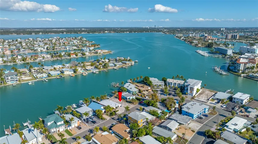 Next to the Intracoastal Waterway.