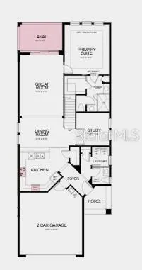Additional highlights include: gourmet kitchen, walk in shower at bath 2, pocket sliding glass door from great room to covered lanai, second floor game room, 8' interior doors throughout, pocket door at primary bath, pre-plumb for future sink in garage.