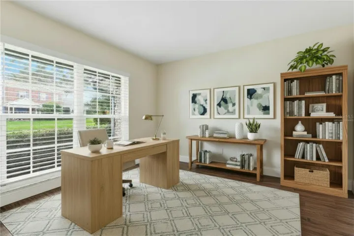Virtually Staged Office
