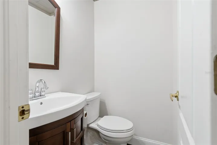 Half Bath off Game Room