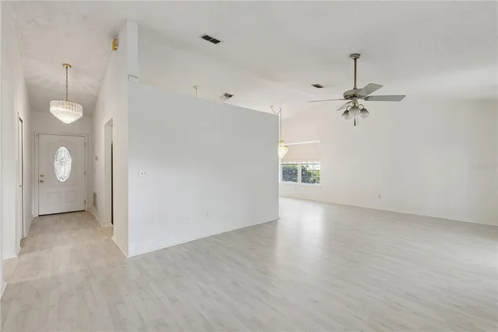 Front hallway into family room