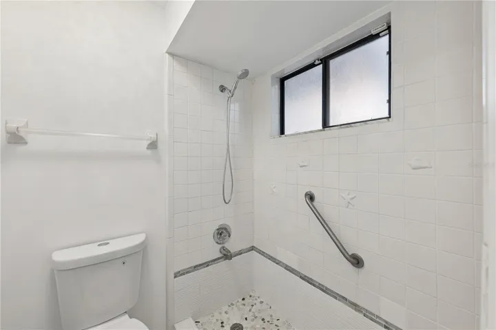 Updated master bedroom shower