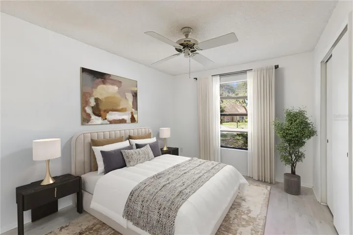 Virtually Staged- Bedroom #1