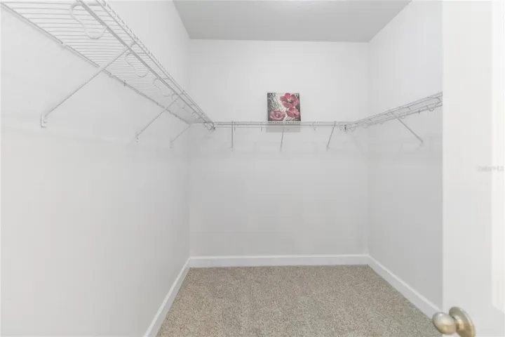 Large Primary walk in closet