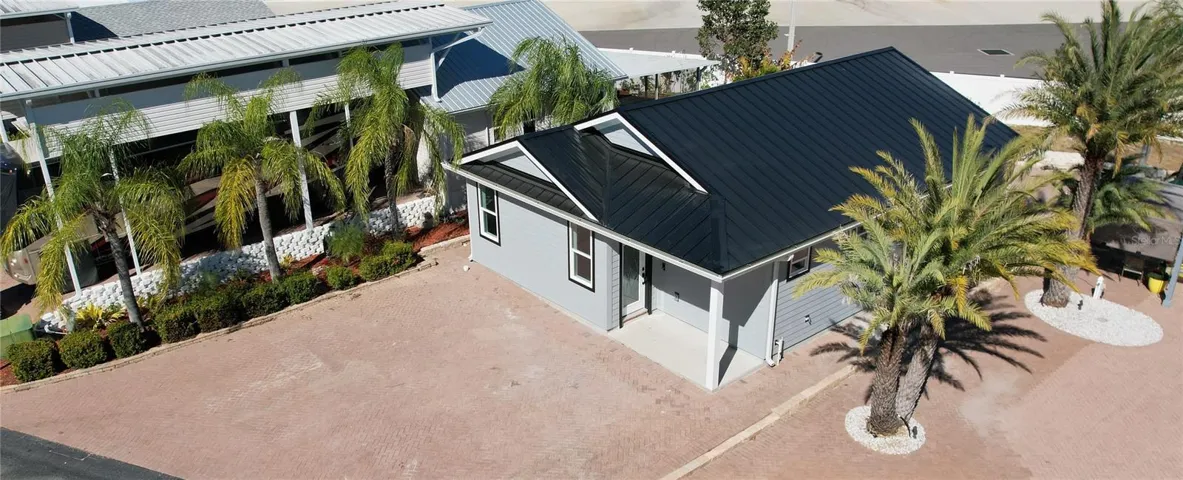 Aerial of home & lot